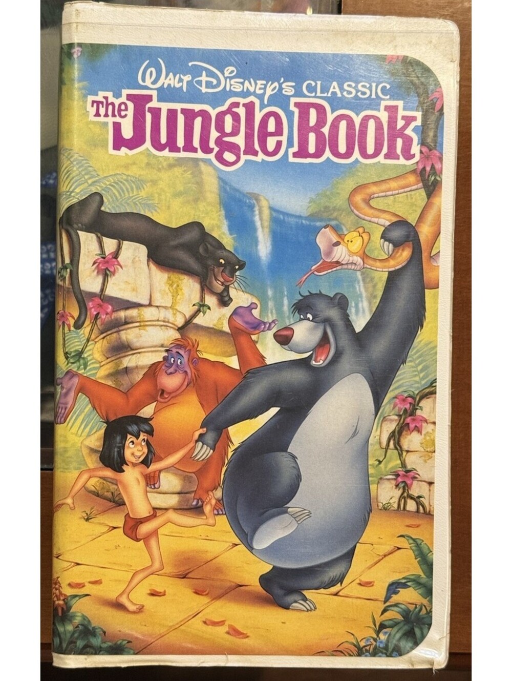 Walt‎ Disney Home Video The Jungle Book VHS NTSC 1967 G English Closed Captioned